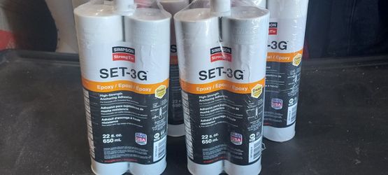 Simpson Strong-Tie SET-3G High Strength Anchoring Adhesive Epoxy 22fl oz ET3G22-N