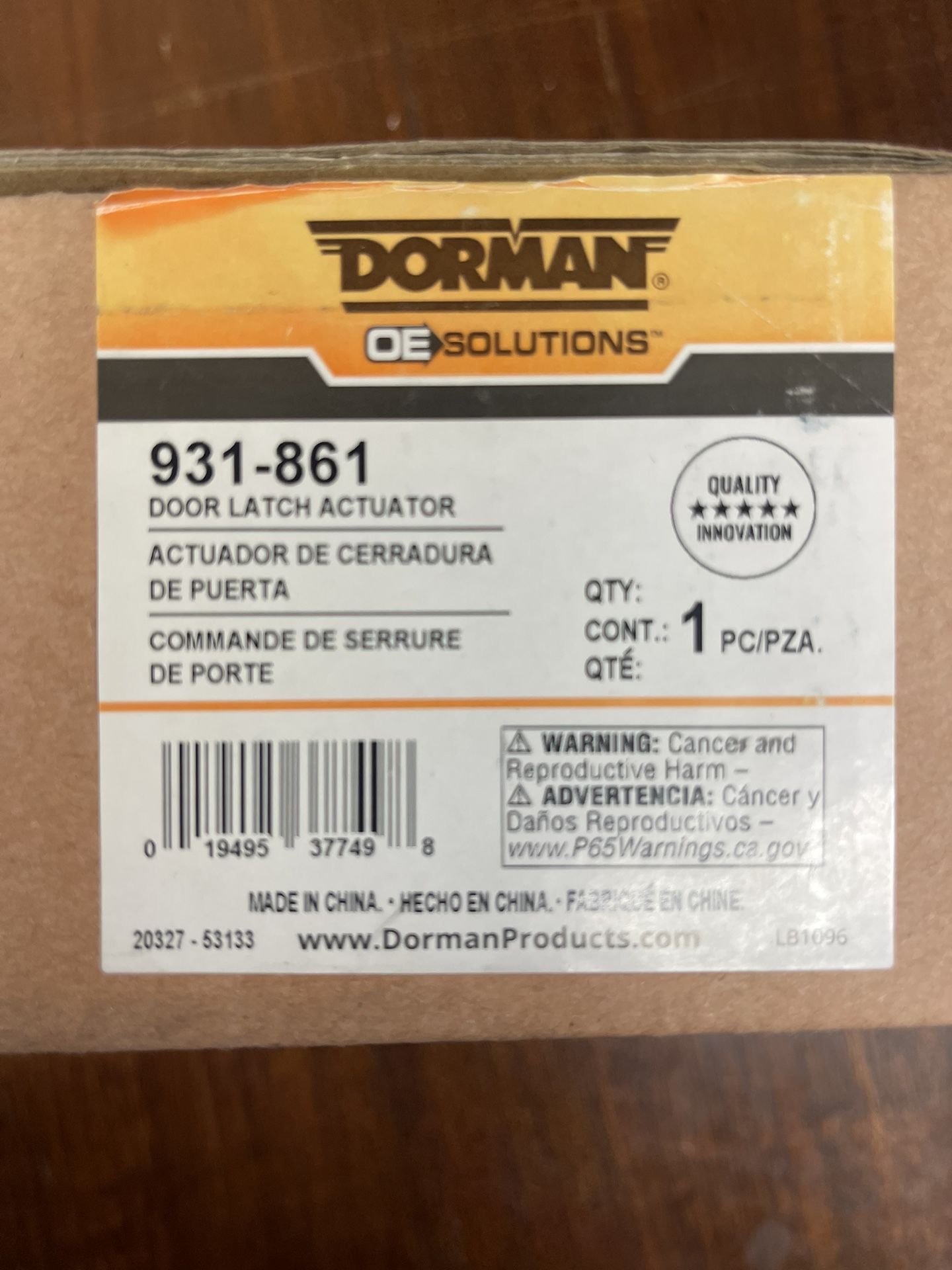 Dorman 931-861 Door Lock Actuator 