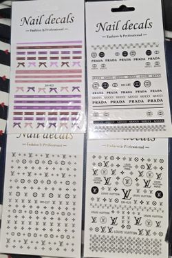 DESIGNER NAIL STICKERS