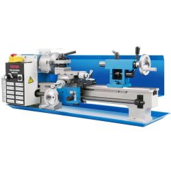 468 & Compact Metal Lathe, 7"x14", Desktop Metalworking Lathe, 550W, Adjustable Speed up to 2250 RPM, Includes 3-jaw Chuck and Digital Display, Precis