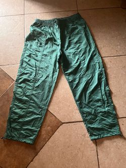 Dark green joggers