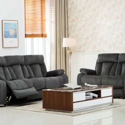 9760 - 2PC Reclining Living Room Set

