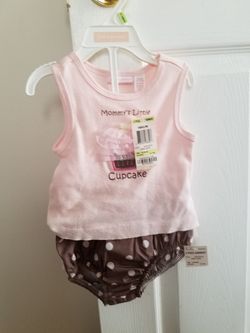 Impressions Baby Girl's Clothing 3-6 months Mommy's Little Cupcake New