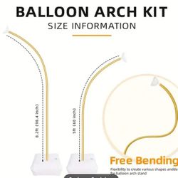 Balloon Arch Kit & Balloon Stands 