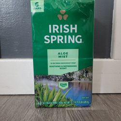 Irish Spring Deodorant Shower Bar Soap