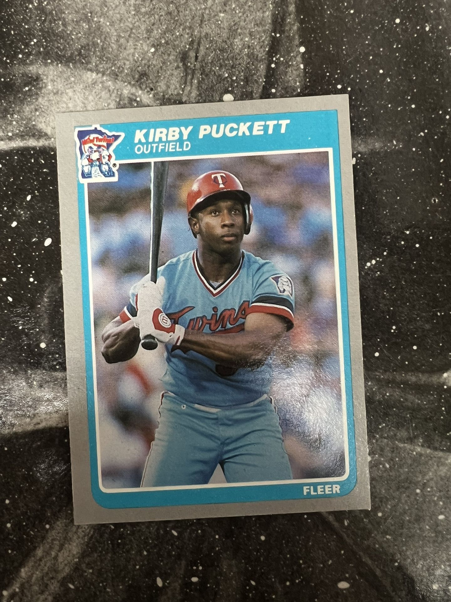 1985 Fleer Baseball Kirby Puckett Rookie Card