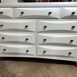 White dresser