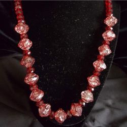 Beautiful Red beads necklace