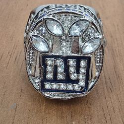New York Giants Championship Ring Men's Size 10 Superbowl Manning