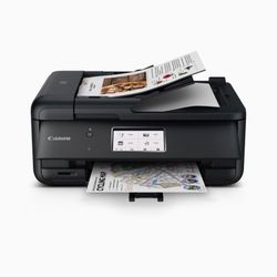 Canon PIXMA TR8620a - All-in-One Printer Home Office | Copier | Scanner | Fax | Auto Document Feeder | Photo, Document | Airprint (R), Android,Alexa !