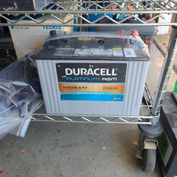 New Duracell Platinum AGM 