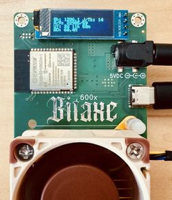 Bitaxe Gamma Bitcoin Miner, BM1370, Runs at Reduced Clock, Fixer Price