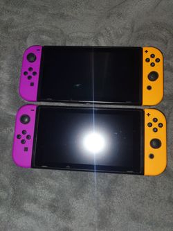 1 Nintendo switch HAC-001 and 1 Nintendo switch HAC-001(01)