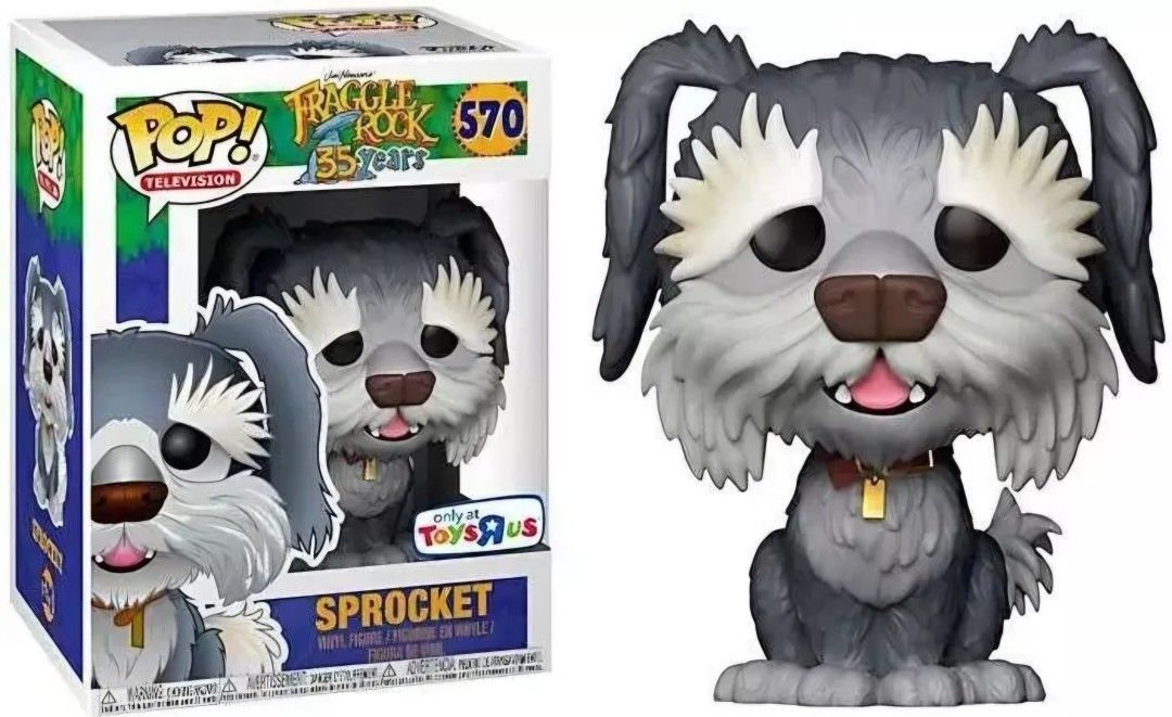 NEW Funko POP! Sprocket 570 Fraggle Rock 35 yrs Anniv Jim Henson's Toys R Us Ex