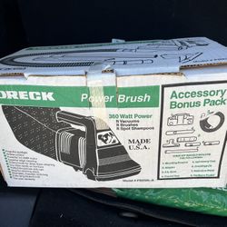  ORECK POWER BRUSH HANDHELD VACCUM