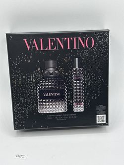 VALENTINO BEAUTY - UOMO BORN IN ROMA 2PC SET 3.4 EDT + 15 ML EDT ( M )