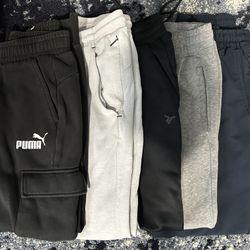 Men’s Small Joggers 5 Pairs Sweatpants 