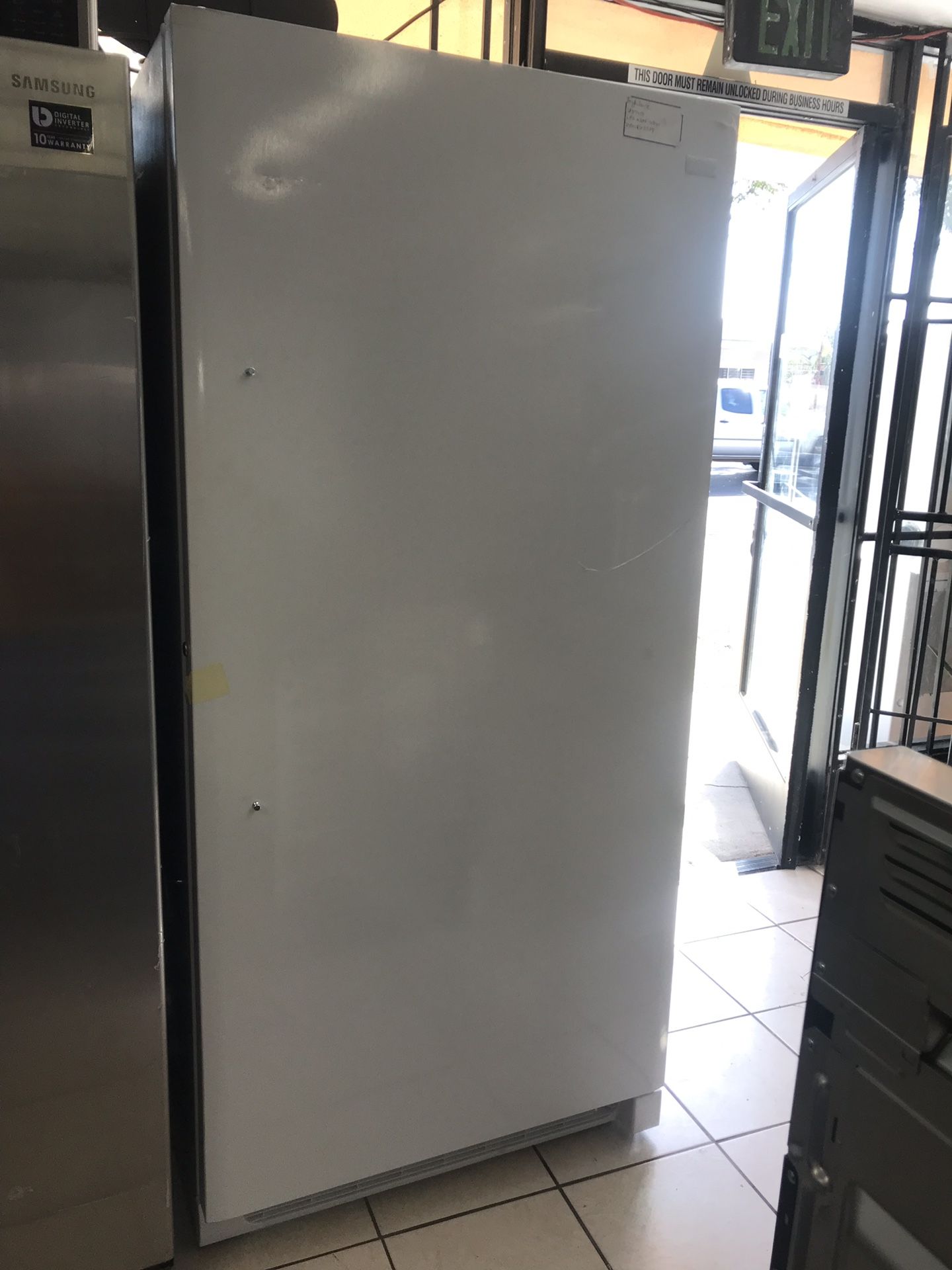 frigidaire freezer