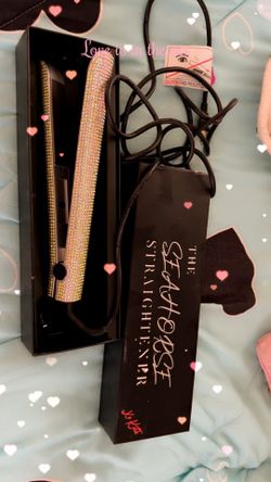 hair straightener bling bling super cute