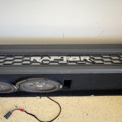 Custom Woofer Box For Ford Raptor 