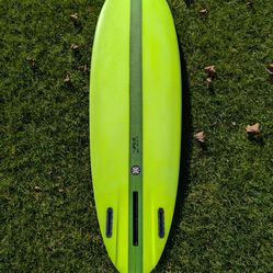 6'3" Ry Harris Neon surfboard (twin)