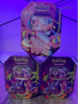 Pokémon moonlight tins