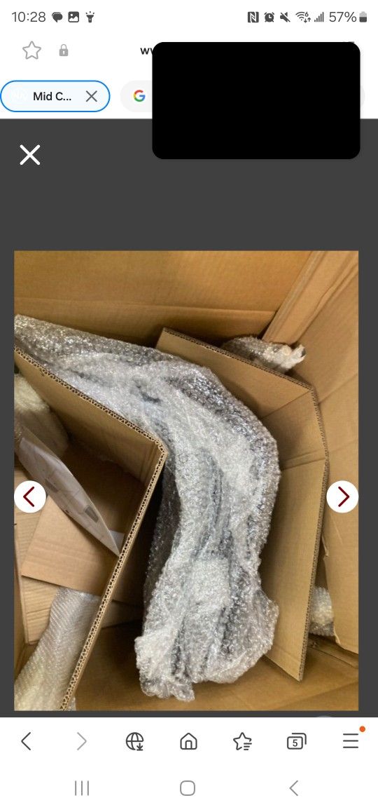 Mid Century Modern 4 Chairs (No table)