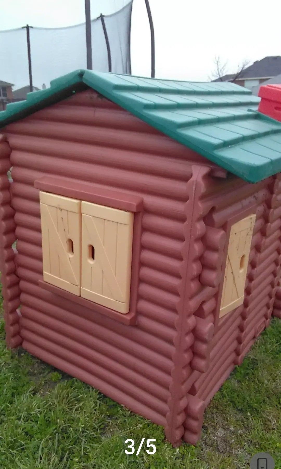 Log cabin little Tikes