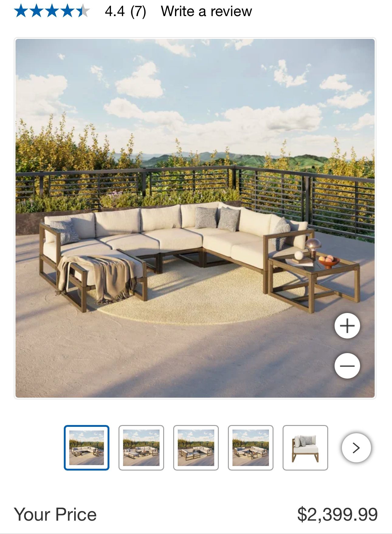 Modular Outdoor Furniture