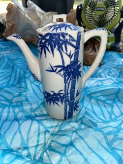 Vintage Japanese Lidded Teapot