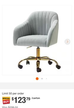 Jacinda Task Chair Grey