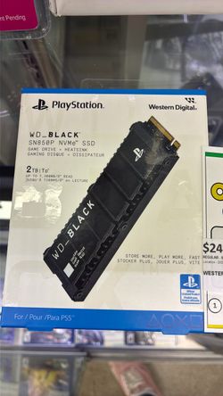 WD Black SN850P 2TB NVMe SSD for PS5