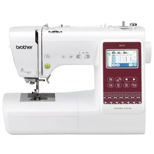 BROTHER Sewing and Embroidery Machine with Wireless LAN Connectivity (Model: SE725)