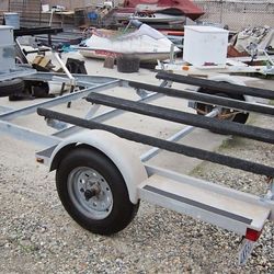 ZIEMAN Galvanized double 2 place trailer seadoo sea-doo yamaha kawasaki