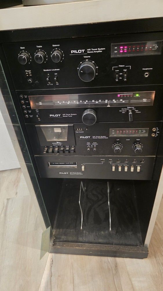 Hard To Find 80s Rack "HiFi System"