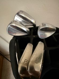 Nike Vapor Irons and Kirkland Wedges