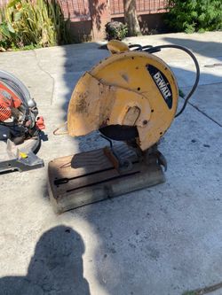 DeWalt 14 inch metal cut off chop saw
