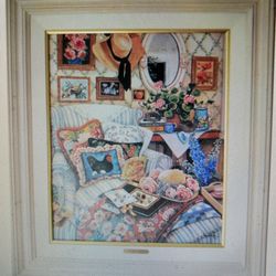 Susan rios “Living The Dream” Canvas Lithograph