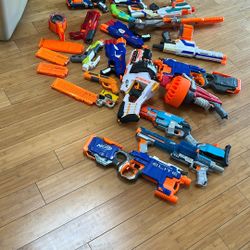 Nerf Gun And Bullets