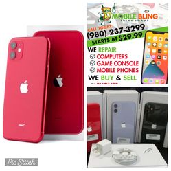 Unlocked 🌹❤️Apple iPhone 11 64GB 128GB 💐💌💥 for All 14 Sprint XS Cricket 13 Att Max Tmobile XR Boost Spectrum 12 Verizon X Pro ❤️💝