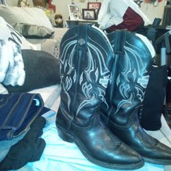 Woman's Boots Harley-Davidson's Size 9 Wide 