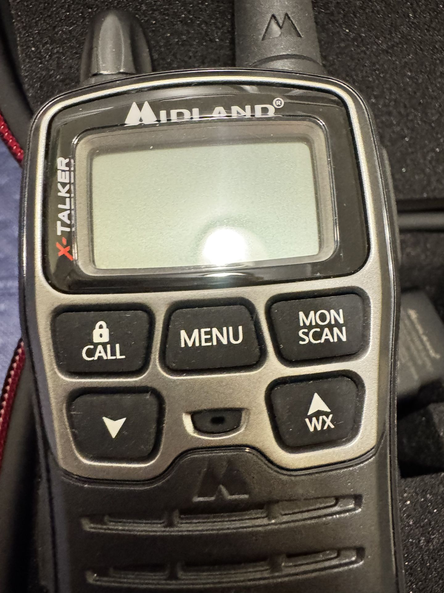 Midland X-Talker 4 Walkie Talkies Charger & Case