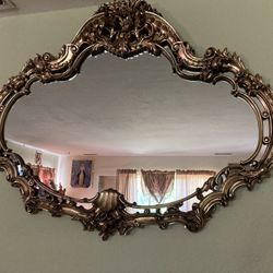 Very Big Vintage Beautiful Mirror 