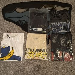 Awful lot of cough syrup t shirts and kaws t shirt then Astro world tour