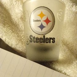 Pittsburgh Steelers Shot Glass In Mint Condition Vintage