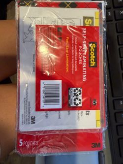 Self seal laminating puches