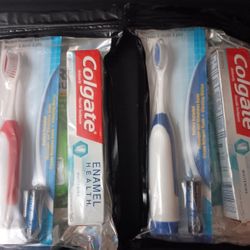 ELECTRIC TOOTHBRUSH/TOOTHPASTE SET
