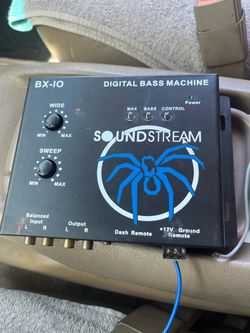 Sound stream bass enhancer