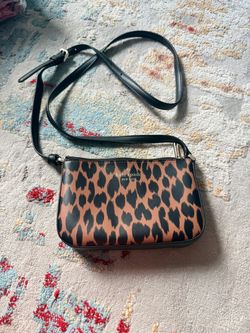 Kate Spade Leopard Print Crossbody Bag