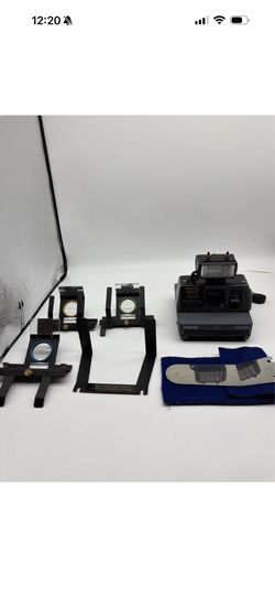 RARE Polaroid 600 Plus Dental Pro II Dine Macro Closeup Instant Camera Camera